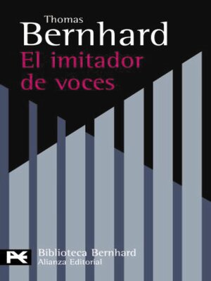cover image of El imitador de voces